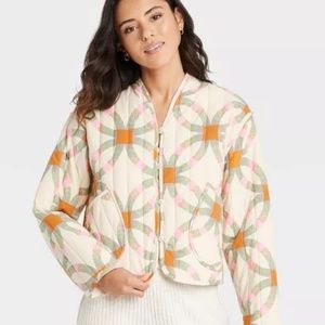 NWOT Target quilt effect jacket
